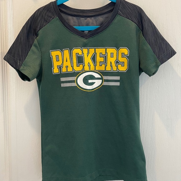 Girls Packers Jersey Size 10/12 - Picture 1 of 4